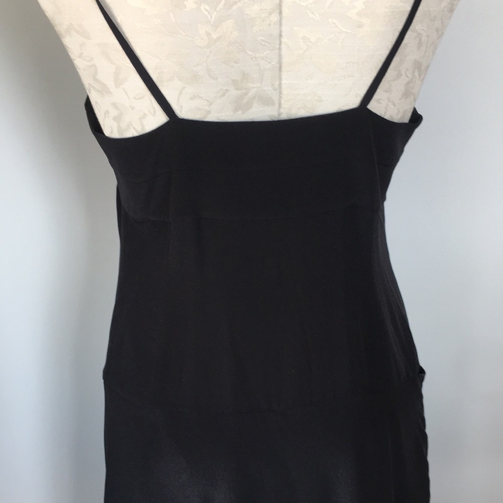 Barbara Bui Silk Romper Little Black Dress - Picture 10 of 10